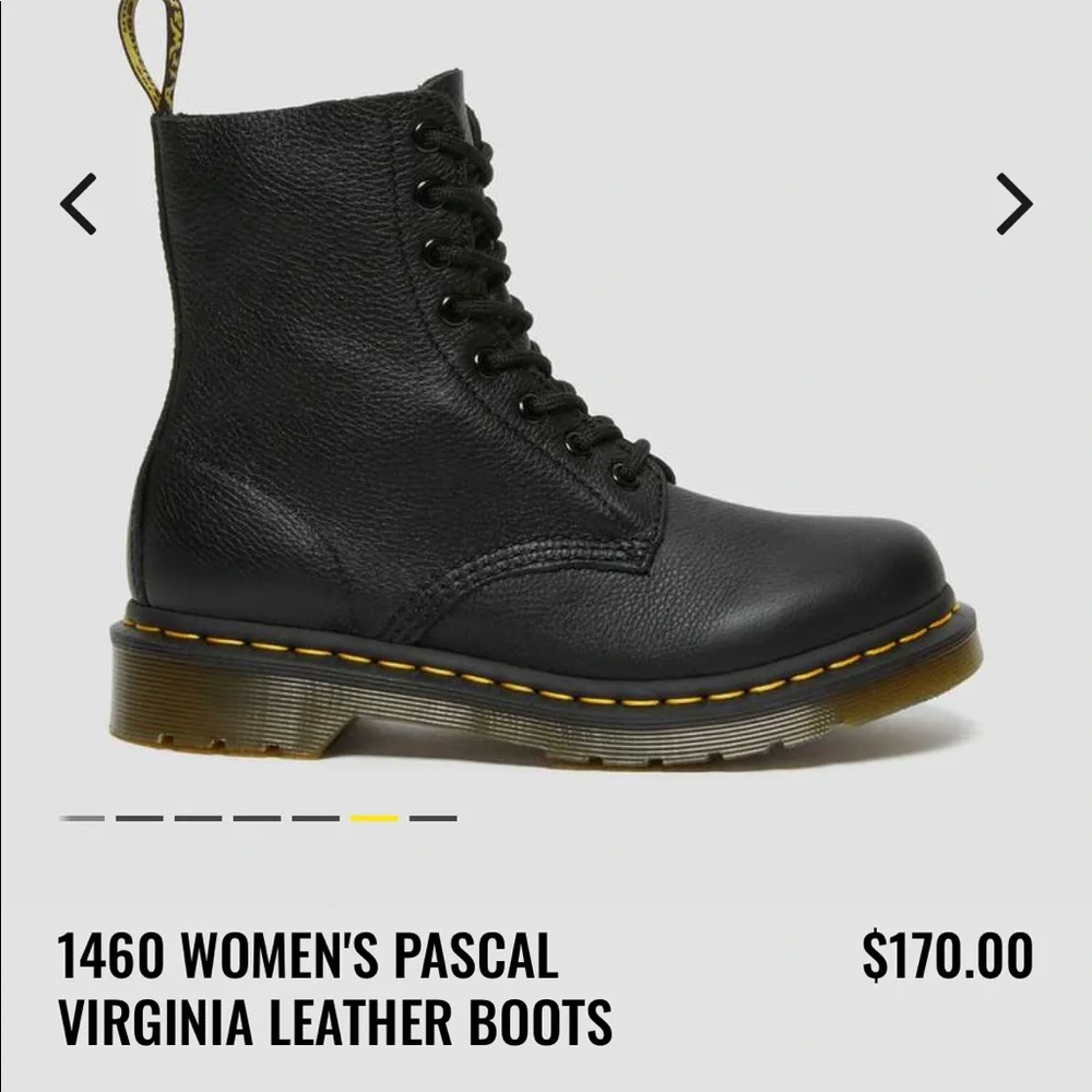 Doc Martens 1460 Women’s Pascal Virginia Leather Boots for sale!!!!! - Picture 5 of 7